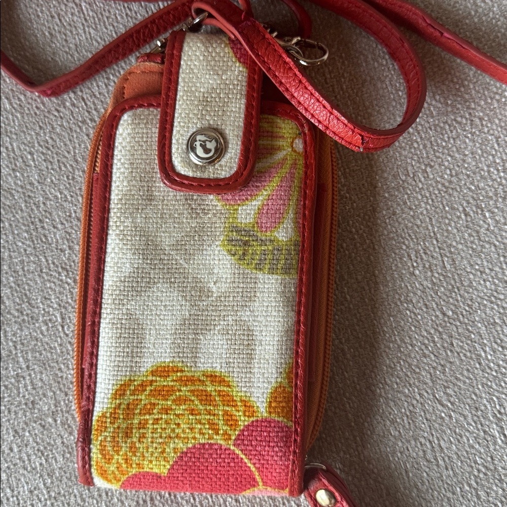 Spartina Leather Phone Case with strap
